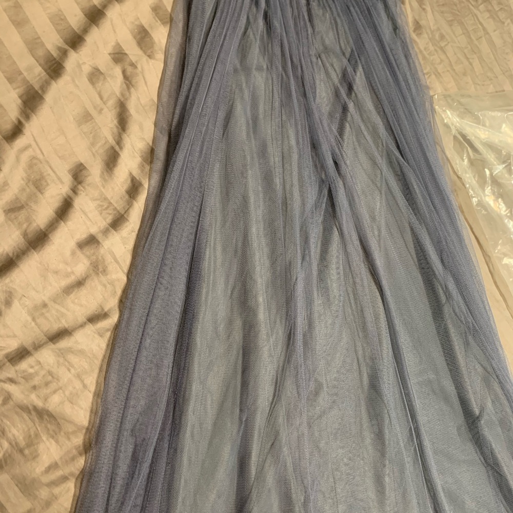 Floor length tulle skirt.  Jenny Yoo. Size 4. - Picture 4 of 8
